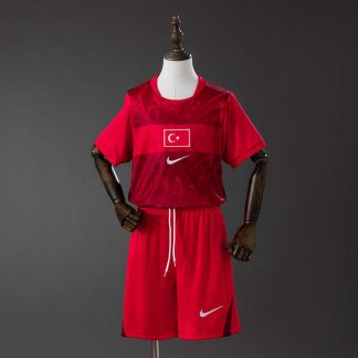 Turkiet VM 2026 Hemmaställ Barn Fotbollströja med Shorts