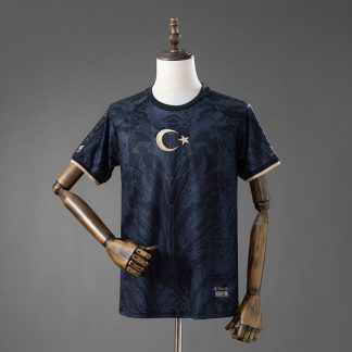 Turkiet VM 2026 Heritage Svart Herr Fotbollströja