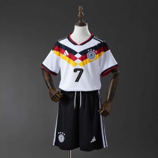 Tyskland VM 2026 Hemmaställ Barn Kai Havertz 7 Fotbollströja med Shorts
