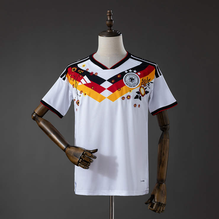 Tyskland VM 2026 Hemmatröja Broderi Konst Edition Fotbollströja Herr