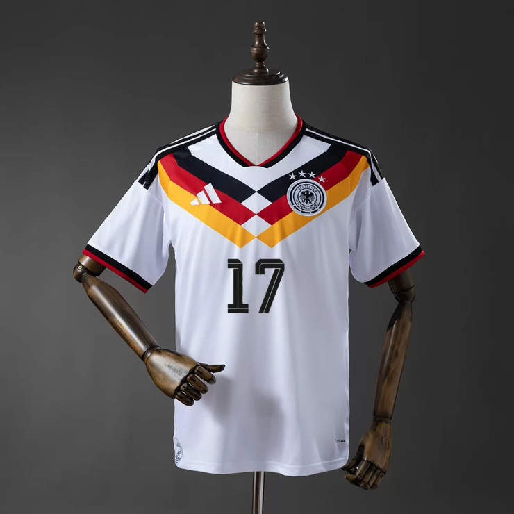 Tyskland VM 2026 Hemmatröja Florian Wirtz 17 Kortärmad Fotbollströja Herr