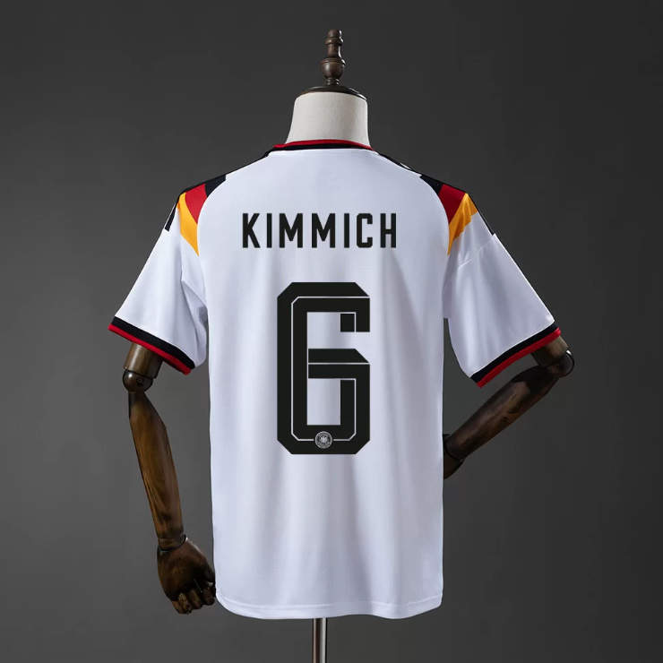 Tyskland VM 2026 Hemmatröja Joshua Kimmich 6 Kortärmad Fotbollströja Herr