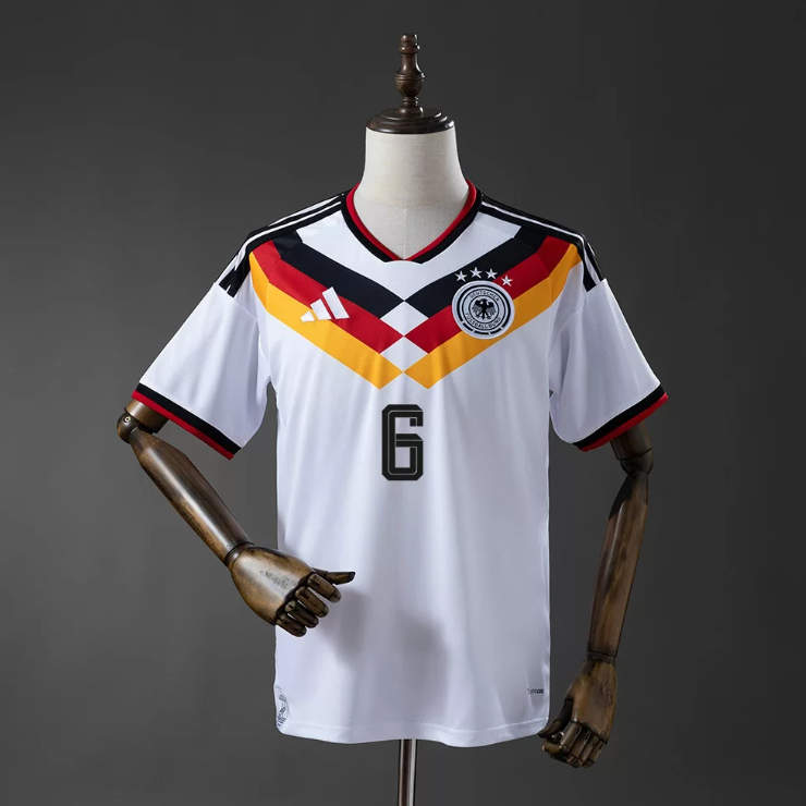 Tyskland VM 2026 Hemmatröja Joshua Kimmich 6 Kortärmad Fotbollströja Herr