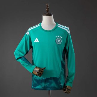 Tyskland VM 2026 Målvaktströja Grön Långärmad Fotbollströja Herr