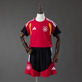 Tyskland VM 2026 Träningsställ Barn Röd Fotbollströja med Shorts