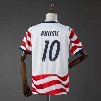 USA VM 2026 Hemmatröja Christian Pulisic 10 Fotbollströja Herr