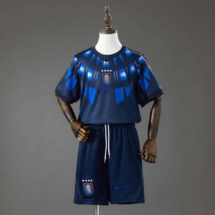 Uruguay VM 2026 Bortaställ Barn Fotbollströja med Shorts