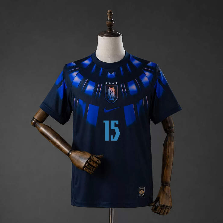 Uruguay VM 2026 Bortatröja Federico Valverde 15 Fotbollströja Herr