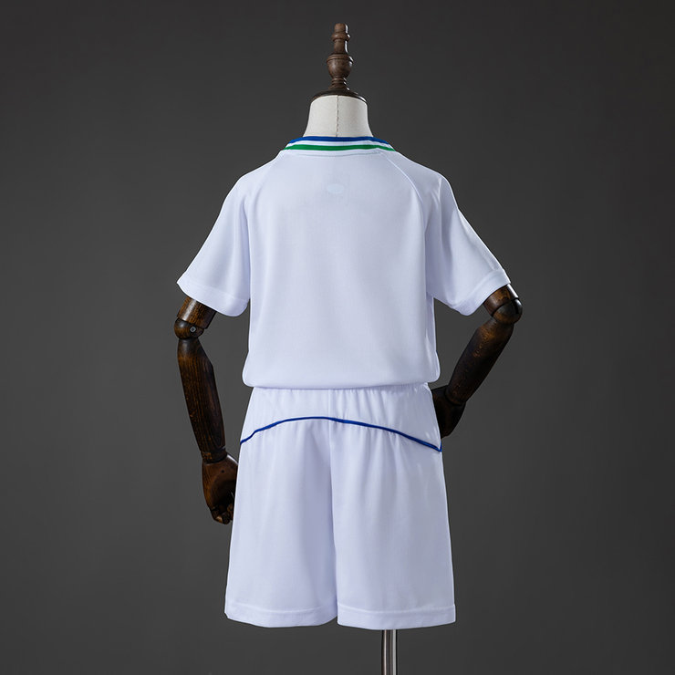 Uzbekistan VM 2026 Bortaställ Barn Fotbollströja med Shorts