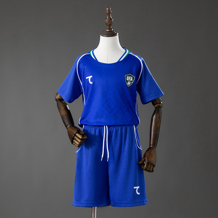 Uzbekistan VM 2026 Hemmaställ Barn Fotbollströja med Shorts