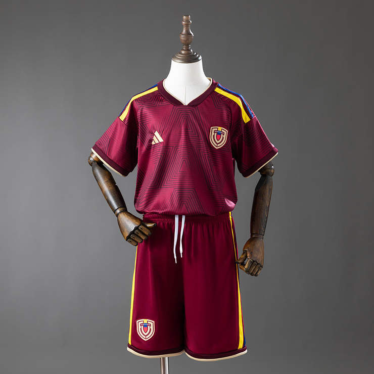 Venezuela VM 2026 Hemmaställ Barn Fotbollströja med Shorts 2026/27