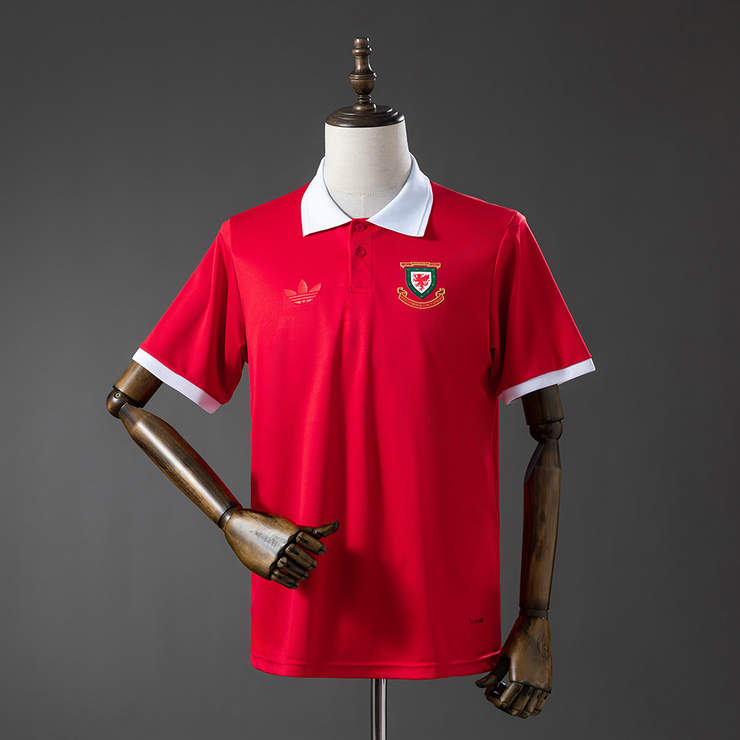 Wales 2026 150-årsjubileumsutgåva Röd Fotbollströja Herr