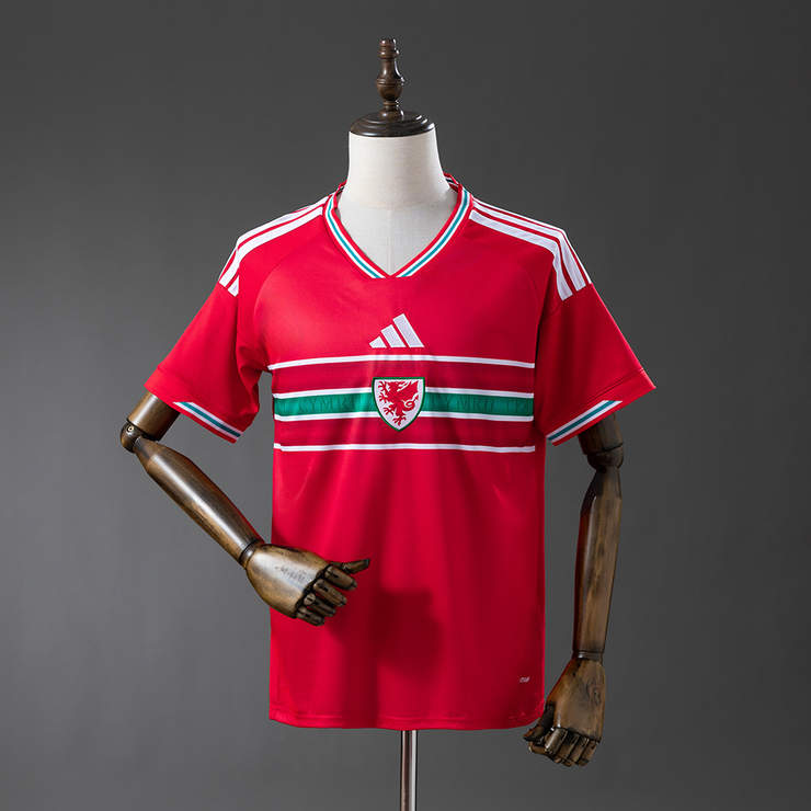 Wales VM 2026 Hemmatröja Kortärmad Fotbollströja Herr