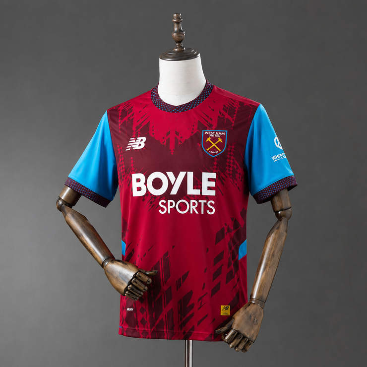 West Ham United 2026/27 Hemmatröja Kortärmad Fotbollströja Herr