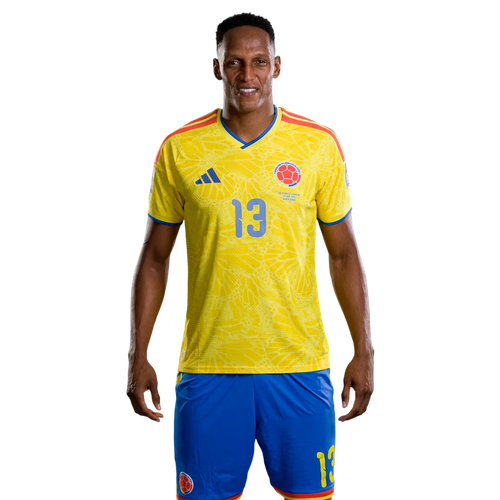 Yerry Mina 13 Colombia VM 2026 Hemmaställ Herr