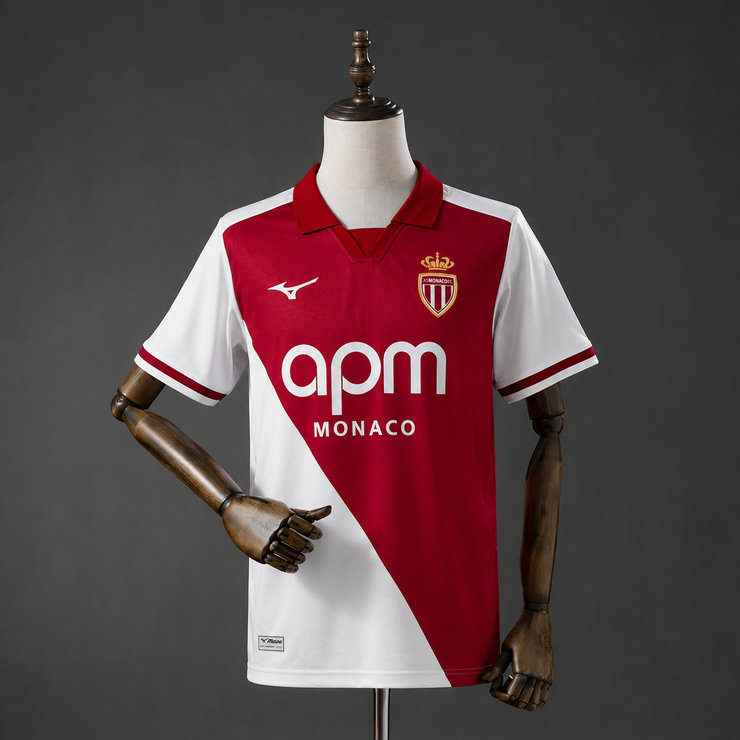 AS Monaco 2026/27 Hemmatröja Herr Fotbollströja