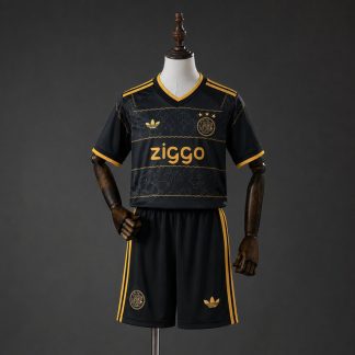 Ajax 2026/27 Bortaställ Barn Fotbollströja med Shorts
