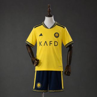 Al-Nassr 2026/27 Hemmaställ Barn Fotbollströja med Shorts