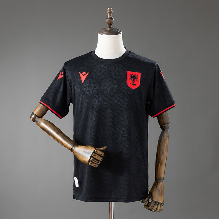 Albanien VM 2026 Tredjetröja Svart Herr Fotbollströja