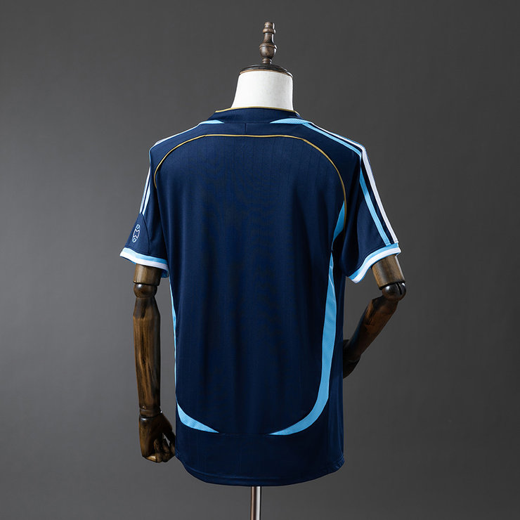 Argentina VM 2006 Bortatröja Retro Herr Fotbollströja