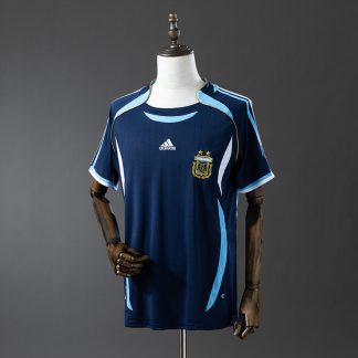Argentina VM 2006 Bortatröja Retro Herr Fotbollströja