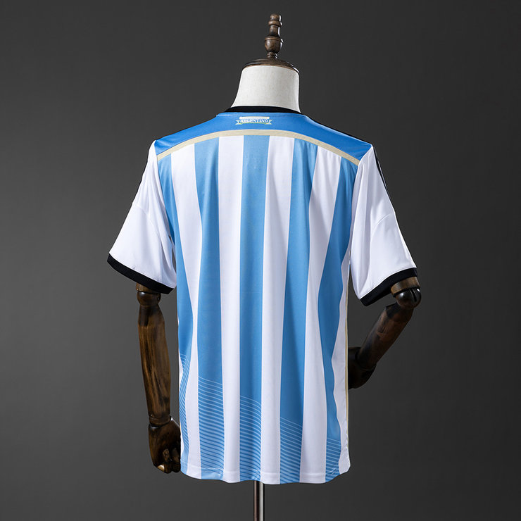 Argentina VM 2014 Hemmatröja Retro Herr Fotbollströja