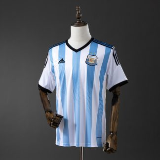 Argentina VM 2014 Hemmatröja Retro Herr Fotbollströja