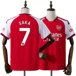 Arsenal 2026/27 Hemmatröja Bukayo Saka 7 Herr Fotbollströja