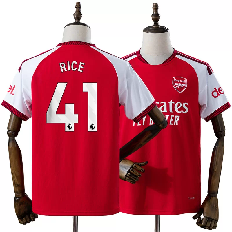 Arsenal 2026/27 Hemmatröja Declan Rice 41 Herr Fotbollströja
