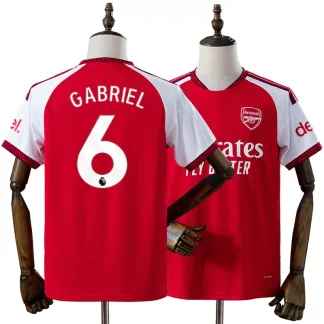 Arsenal 2026/27 Hemmatröja Gabriel Magalhães 6 Herr Fotbollströja