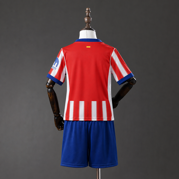 Atlético Madrid 2026/27 Hemmaställ Barn Fotbollströja Set