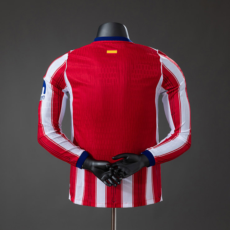 Atlético Madrid Hemmatröja 2026/27 Långärmad Herr Fotbollströja Spelarversion