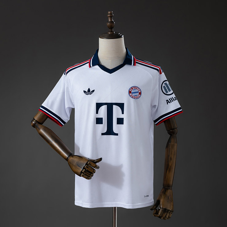 Bayern München 2026/27 Bortatröja Herr Kortärmad Fotbollströja