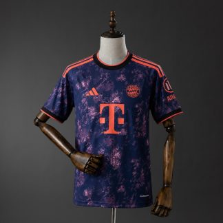 Bayern München 2026/27 Tredjetröja Herr Lila, Marinblå och Röd Fotbollströja