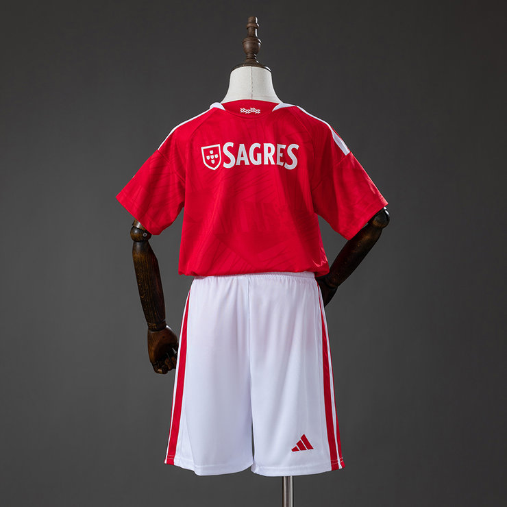 Benfica 2026/27 Hemmatröja Barn Fotbollsställ med Shorts