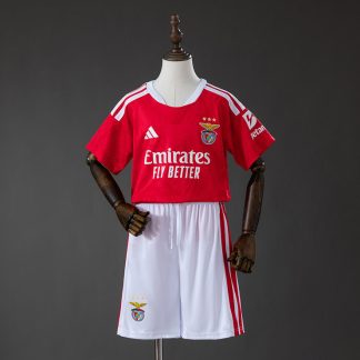 Benfica 2026/27 Hemmatröja Barn Fotbollsställ med Shorts