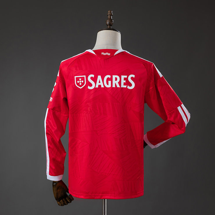 Benfica 2026/27 Hemmatröja Herr Långärmad Fotbollströja