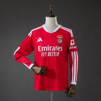 Benfica 2026/27 Hemmatröja Herr Långärmad Fotbollströja