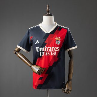 Benfica 2026/27 Specialutgåva Grå/Röd Herr Fotbollströja