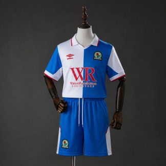 Blackburn Rovers 2026/27 Hemmaställ Barn Fotbollströja med Shorts