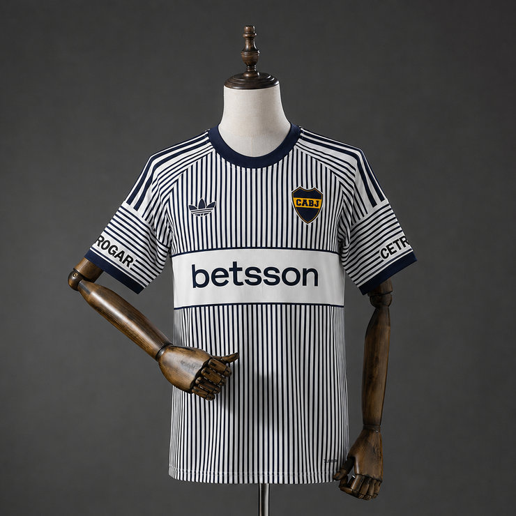 Boca Juniors 2026/27 Bortatröja Kortärmad Fotbollströja Herr