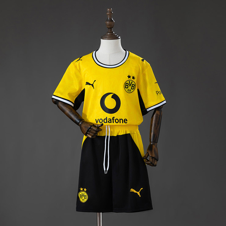 Borussia Dortmund Hemmaställ 2026/27 Barn Fotbollströja med Shorts