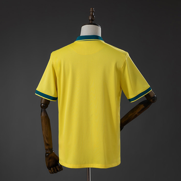 Brasilien 2026 Pikétröja Gul Herr