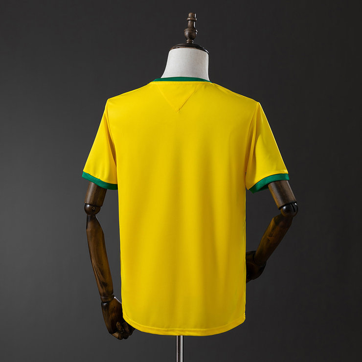 Brasilien VM 1970 Hemmatröja Retro Herr Fotbollströja