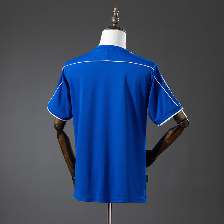 Brasilien VM 1998 Bortatröja Retro Herr Fotbollströja