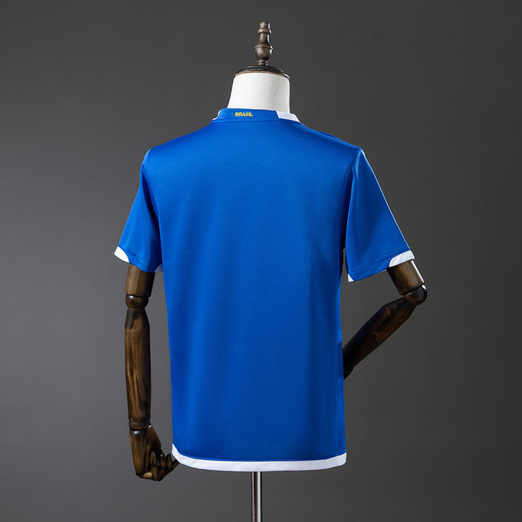 Brasilien VM 2006 Bortatröja Retro Herr Fotbollströja