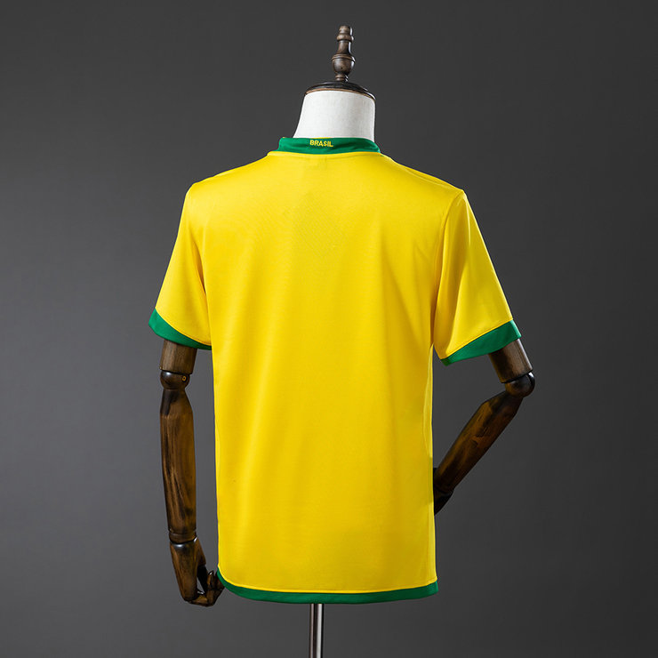 Brasilien VM 2006 Hemmatröja Retro Herr Fotbollströja