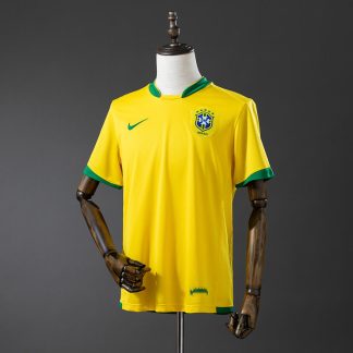 Brasilien VM 2006 Hemmatröja Retro Herr Fotbollströja