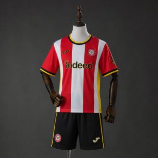 Brentford FC 2026/27 Hemmaställ Barn Fotbollströja med Shorts