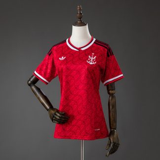 CR Flamengo 2026/27 Tredjetröja Dam Kortärmad Fotbollströja